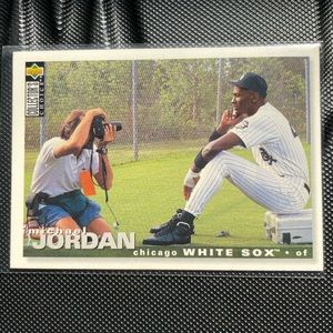 Rare Micheal Jordan Chicago White Sox Card🏀✨